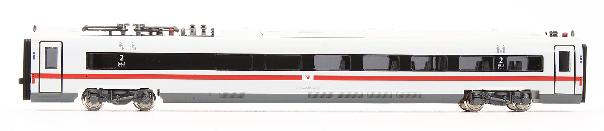 Pre-Owned DBAG BR412 057 ICE4 German Stripe EMU 4 Car Powered Set VI - Image 7