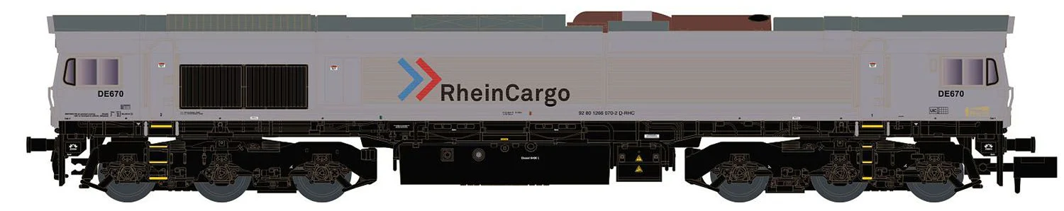 RheinCargo Class 66 Diesel Locomotive VI
