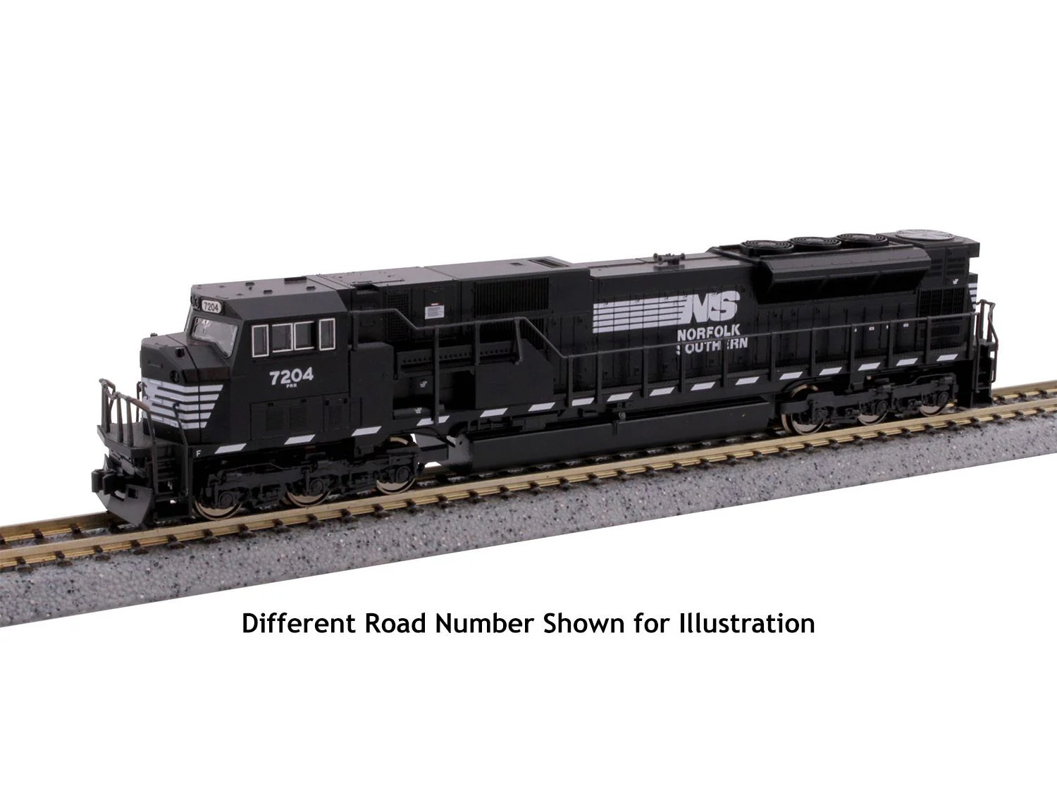 176-5517-DCC EMD SD80MAC Norfolk Southern 7218 - DCC-Fitted