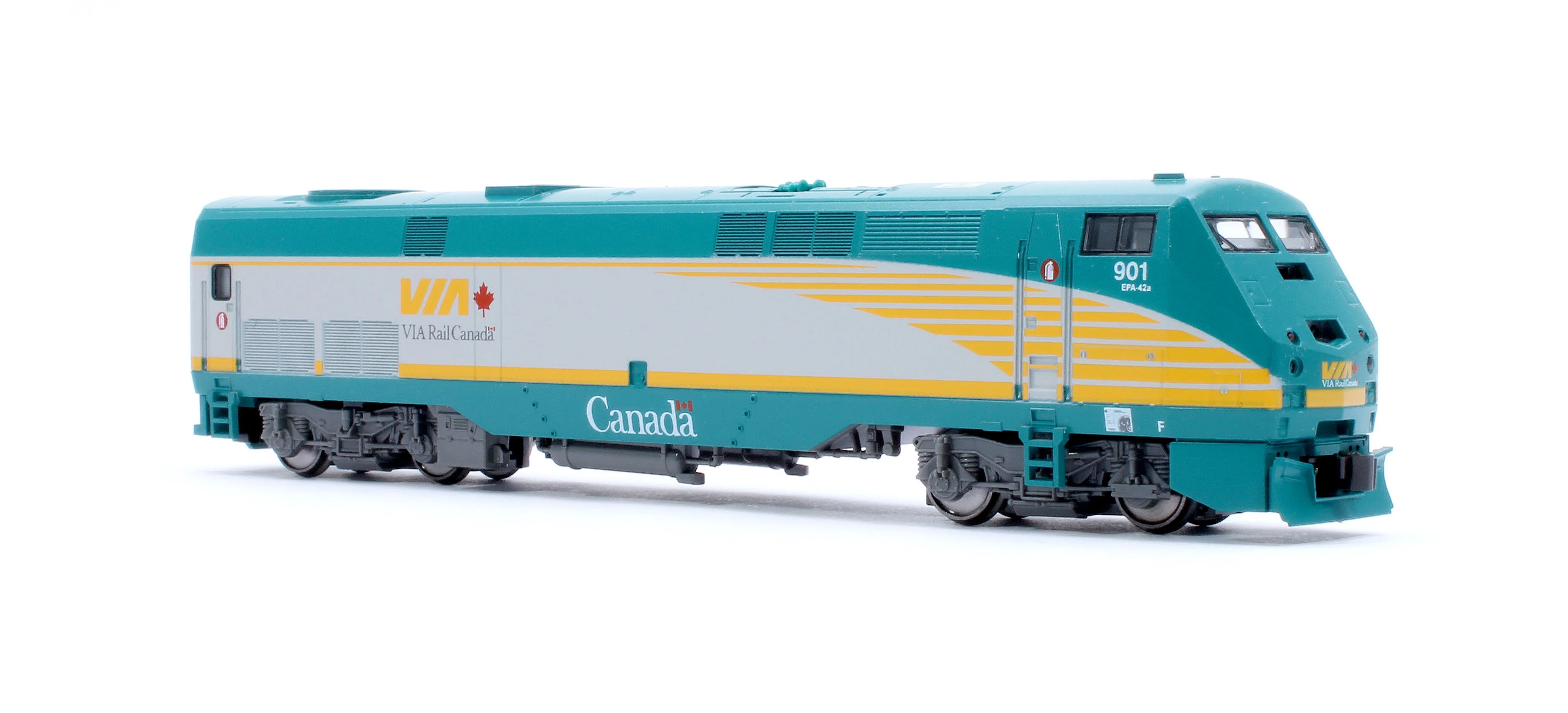176-6042-DCC GE P42 VIA Rail 901 Diesel Locomotive - DCC Fitted - Image 4
