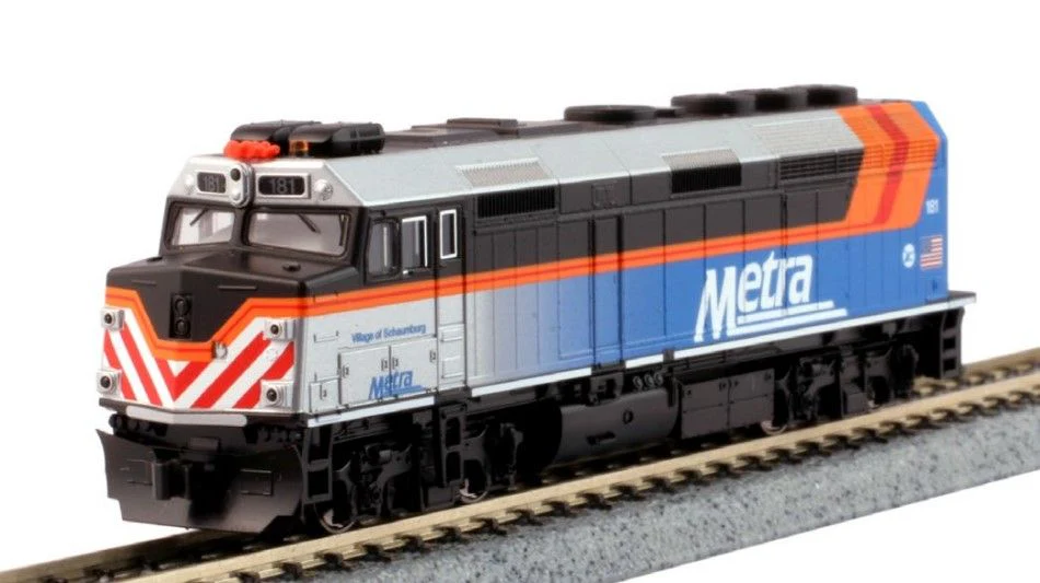 EMD F40PH Chicago Metra 183 Village of Itasca - DCC-Fitted
