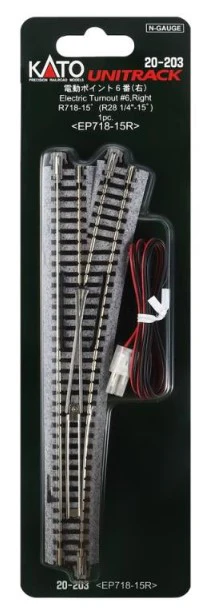 Kato 20-203 Right Hand Electric Point Radius 718mm 15 Deg. - Image 3