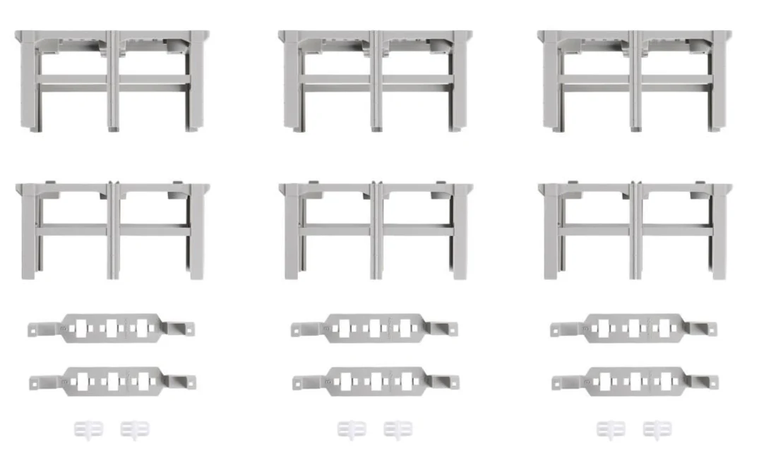 Unitrack High Piers with Catenary Mounts (6)