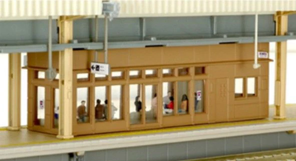 Station Platform Waiting Room & Elevator (Pre-Built)