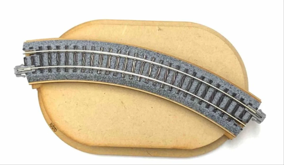Mini Diorama Base Curve R183mm Kit with Track - Image 2