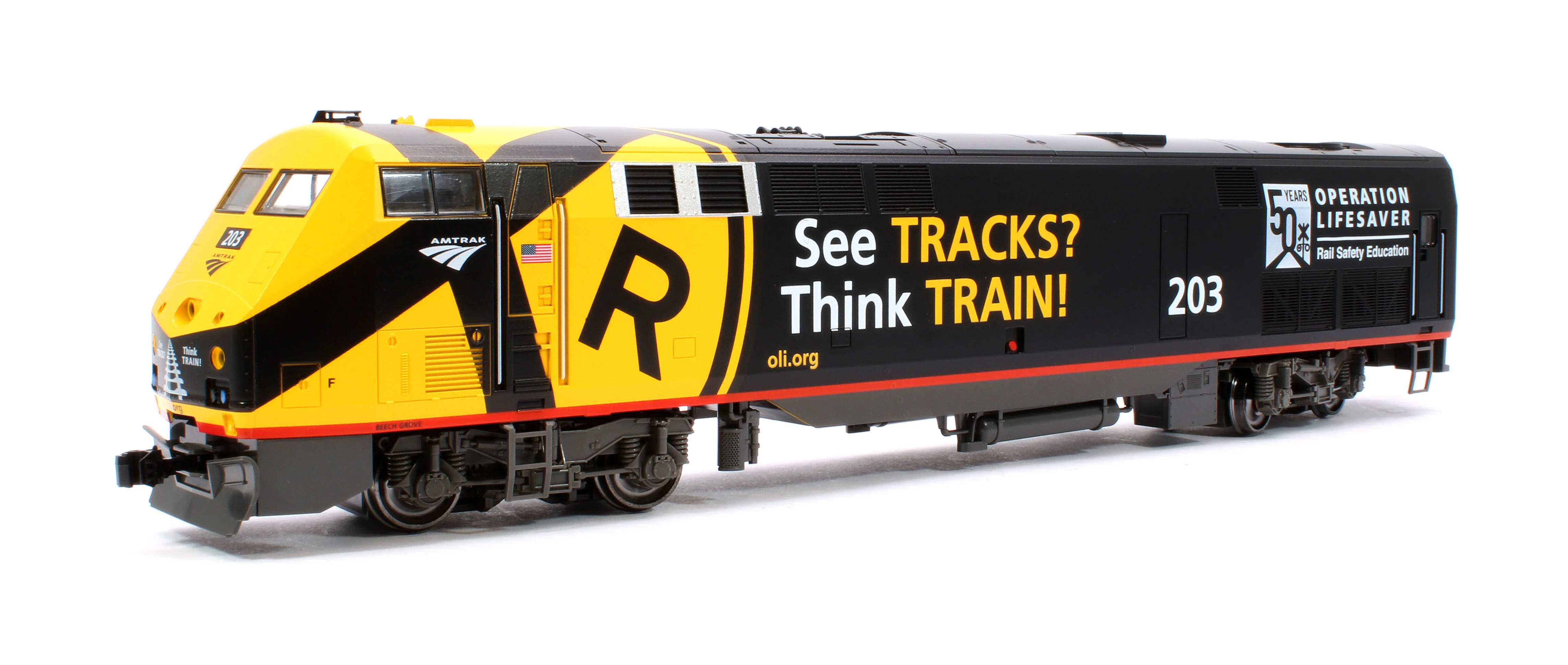 P42 Genesis Amtrak 'Operation Lifesaver' No.203 - DCC-Sound