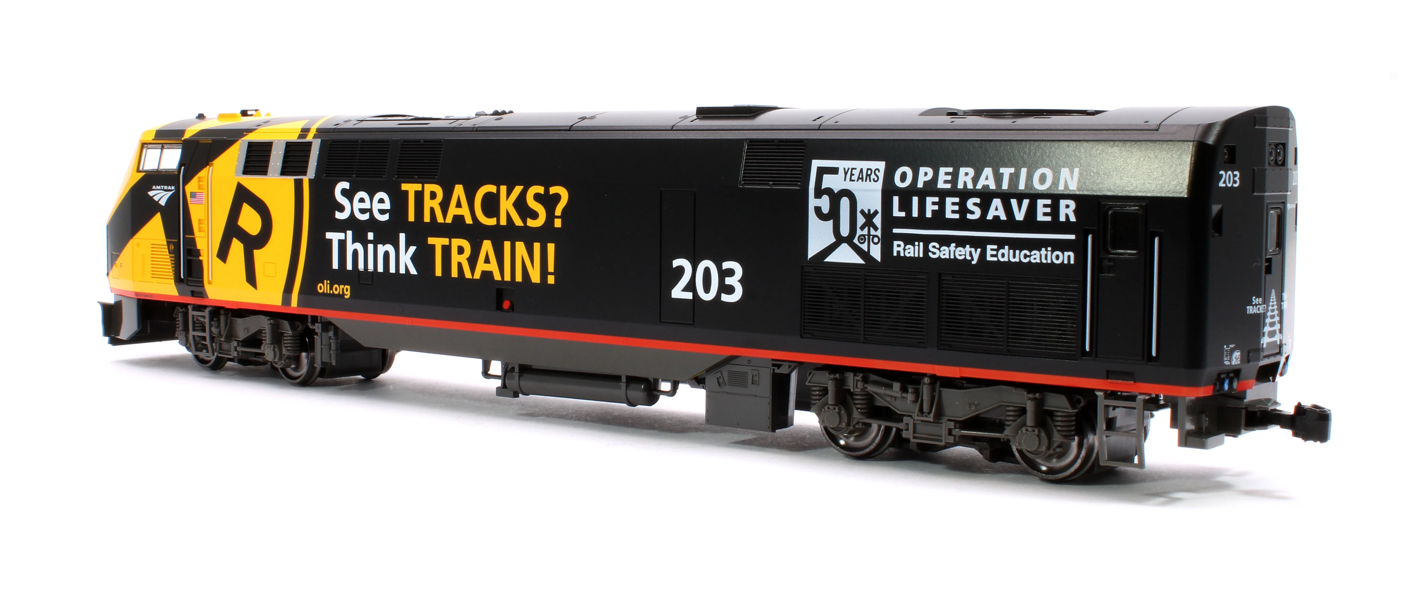 P42 Genesis Amtrak 'Operation Lifesaver' No.203 - DCC-Sound - Image 2