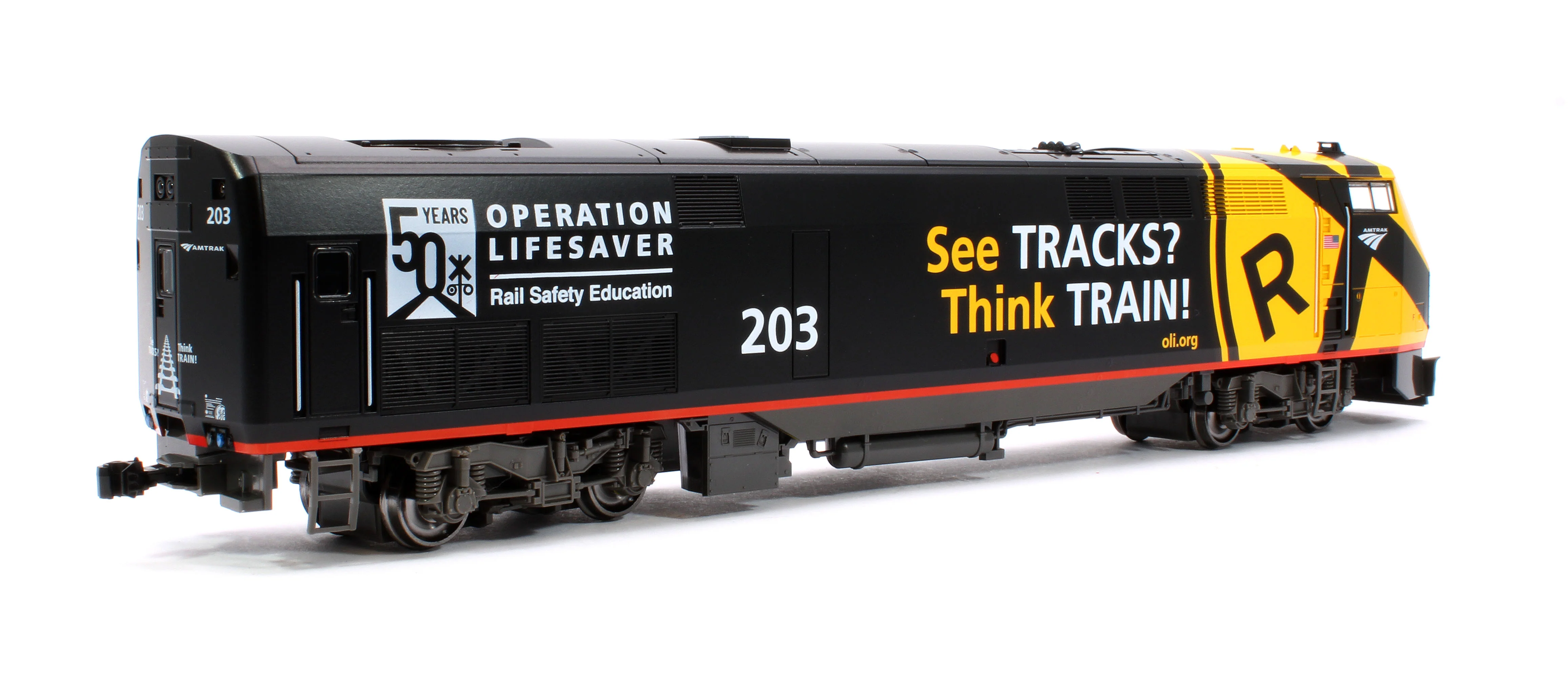 P42 Genesis Amtrak 'Operation Lifesaver' No.203 - DCC-Sound - Image 3