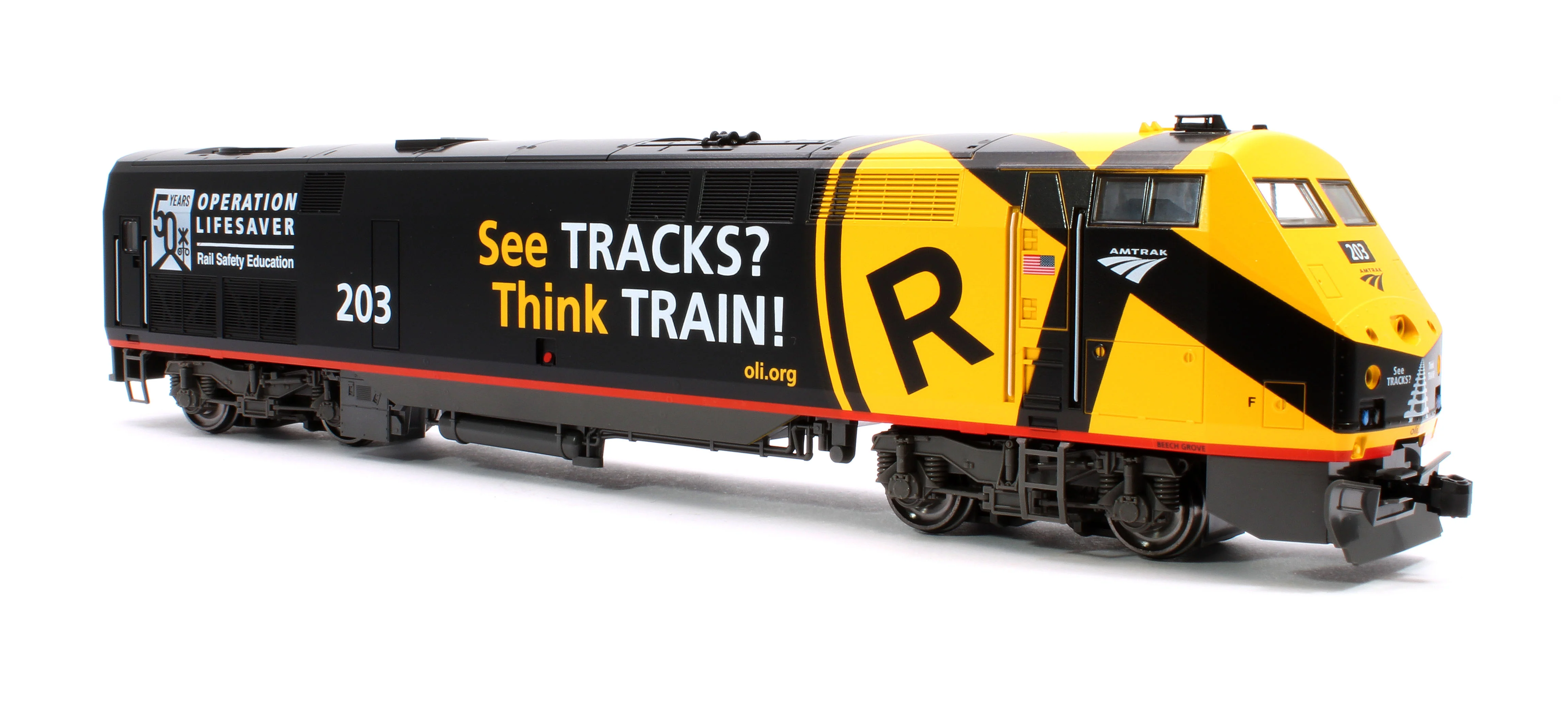 P42 Genesis Amtrak 'Operation Lifesaver' No.203 - DCC-Sound - Image 4