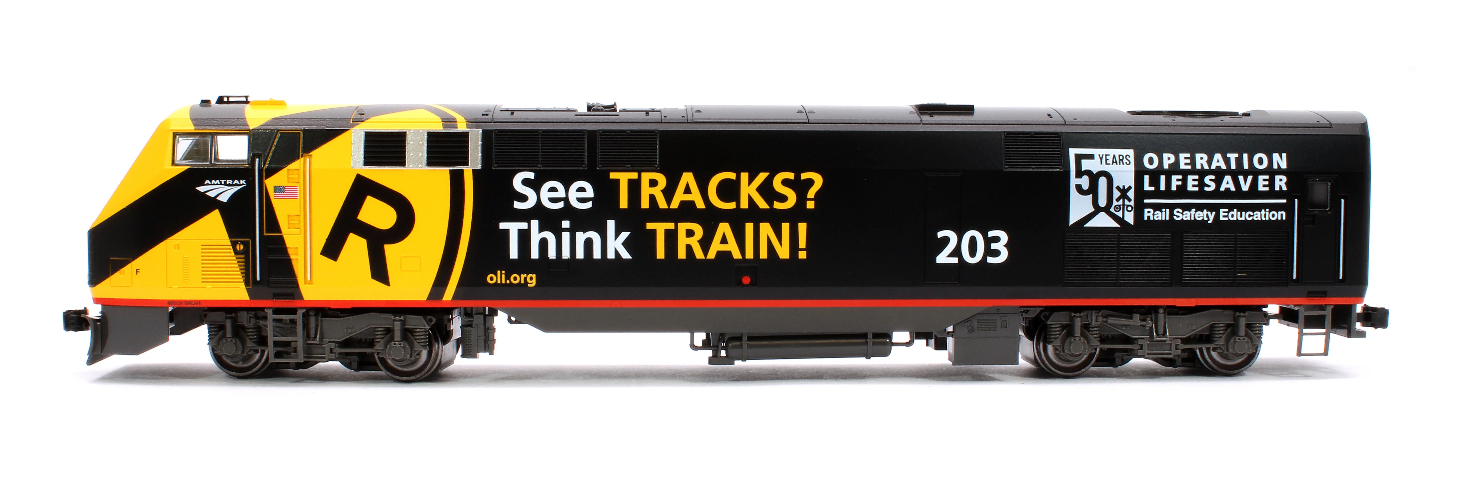 P42 Genesis Amtrak 'Operation Lifesaver' No.203 - DCC-Sound - Image 5