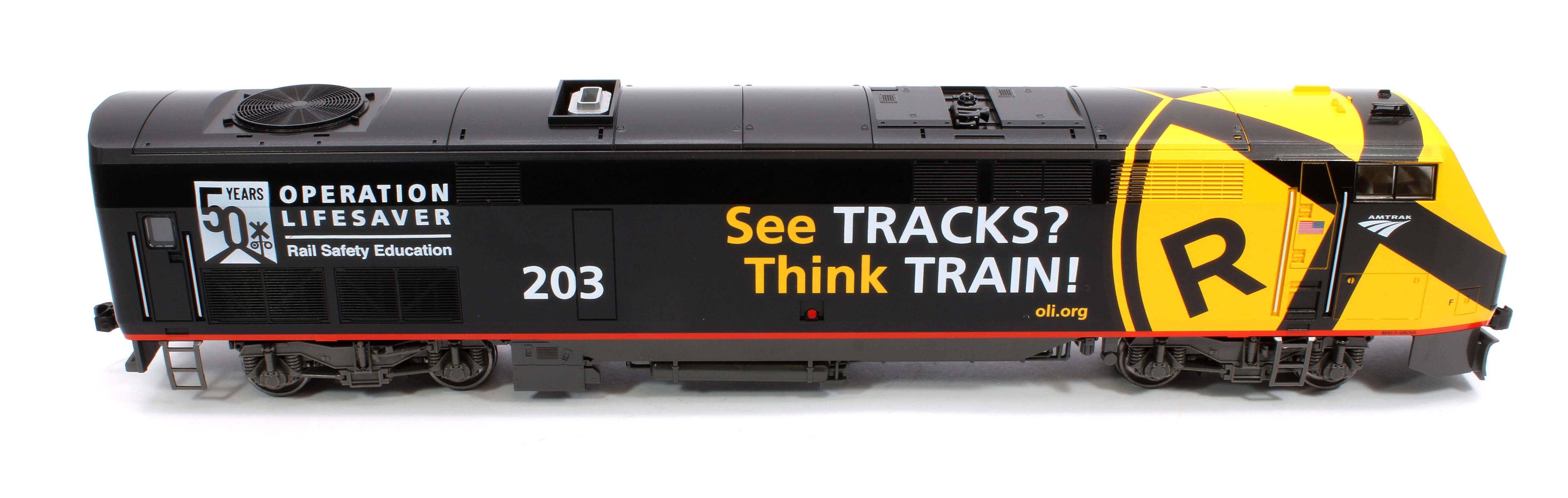 P42 Genesis Amtrak 'Operation Lifesaver' No.203 - DCC-Sound - Image 9