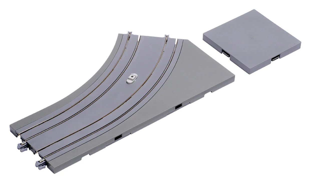 40-103-E Unitram E Series Curved Track R180 45 Degree Left