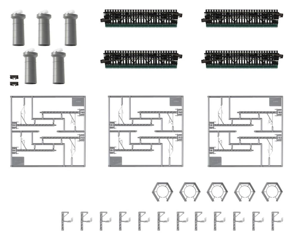 Unitram Four Way Street Intersection Set - Image 3