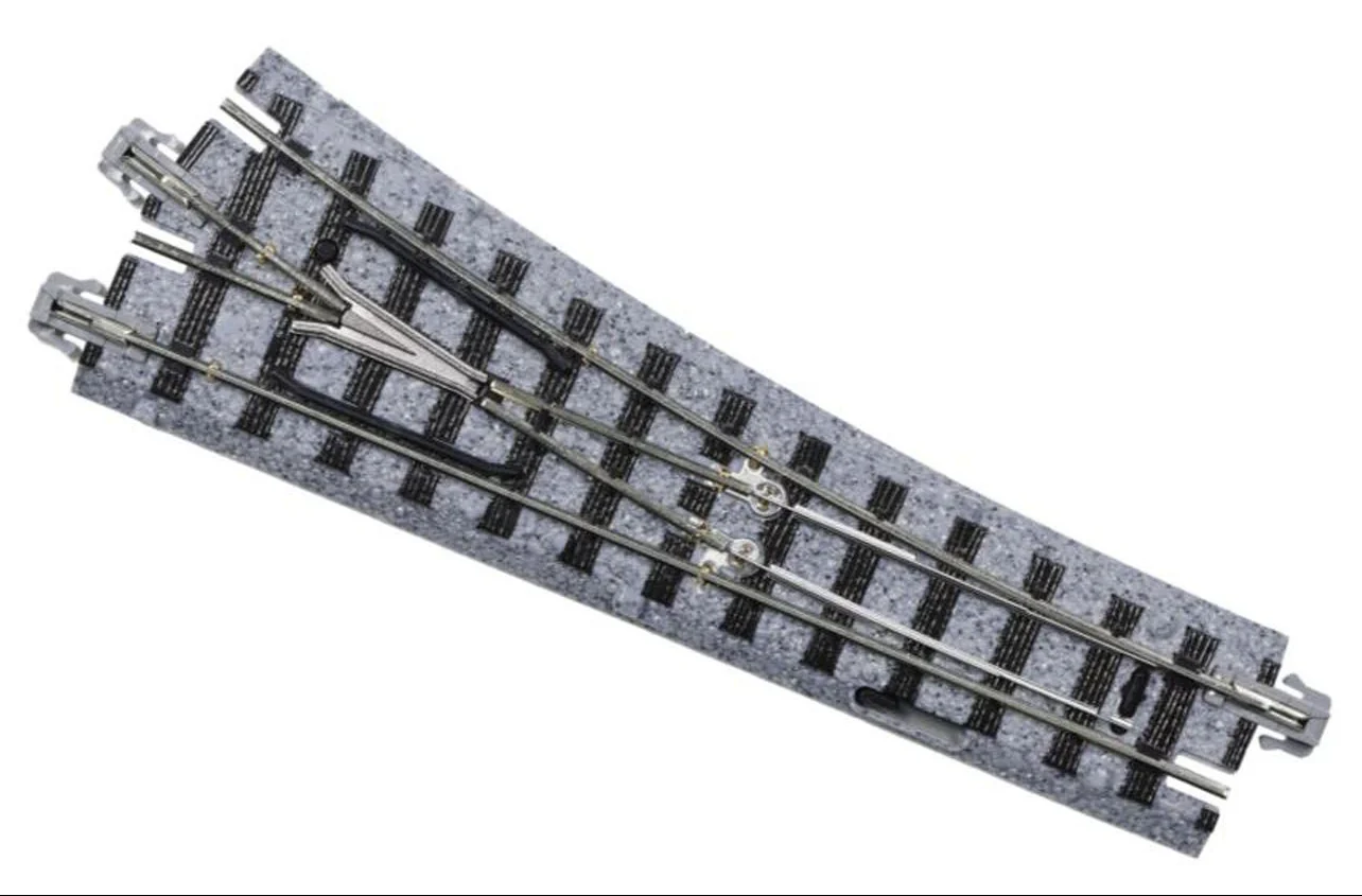 Unitrack Narrow Gauge Left Hand Electric Turnout No.4
