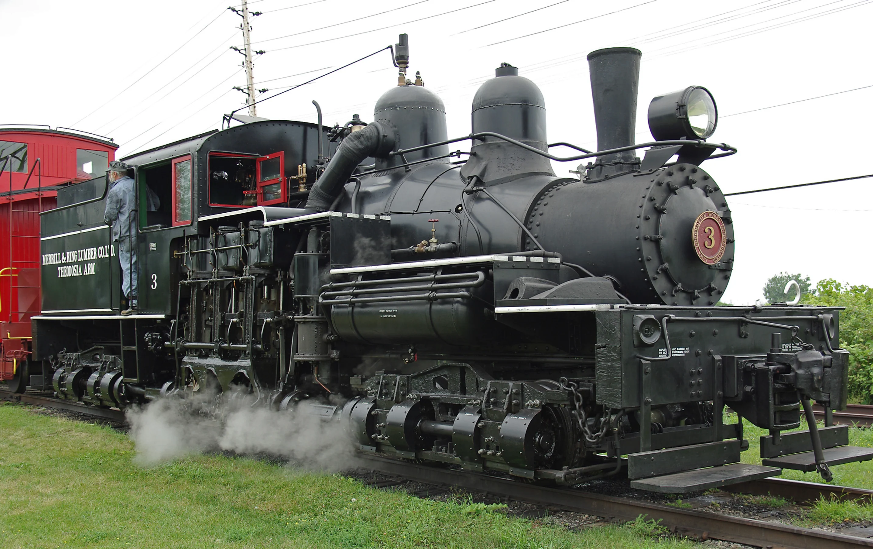 KRM-SHAY-HO-F-S12 The Shay, Southwestern Portland Cement #12 50 Ton 2-Truck Shay Locomotive - DCC Fitted - Image 4