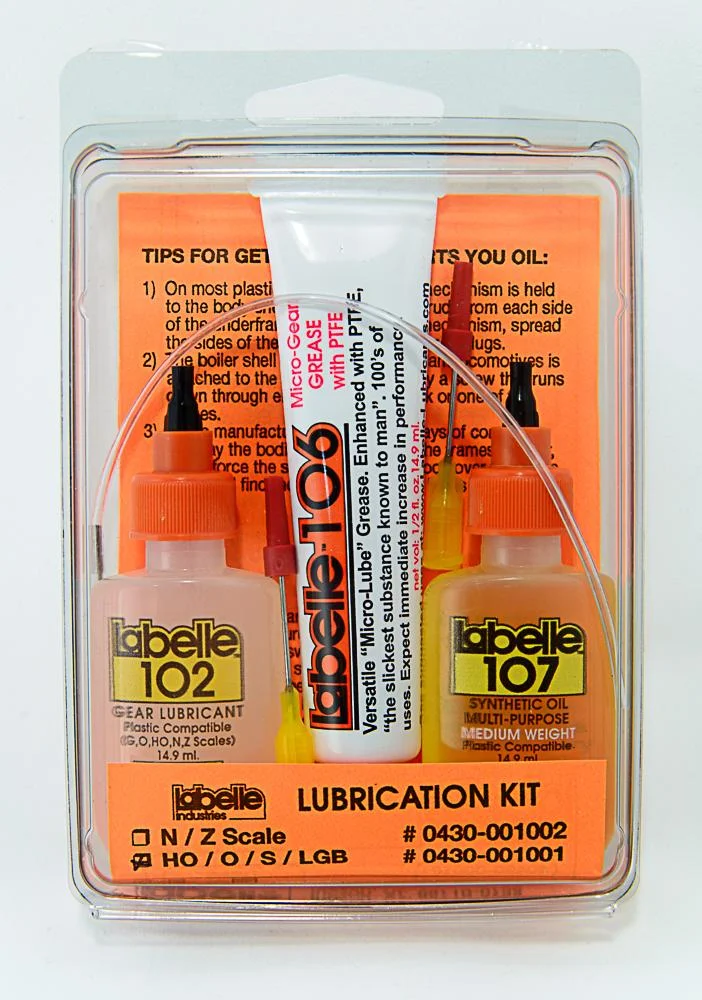 430-001001 Lube Starter Pack OO HO LGB O scales