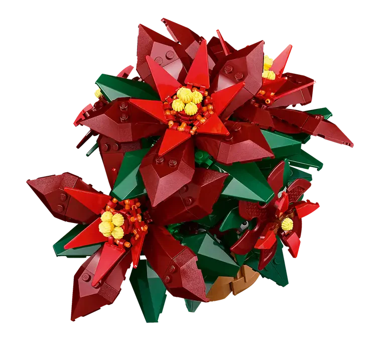 Lego Botanicals Poinsettia - 10370 - Image 3
