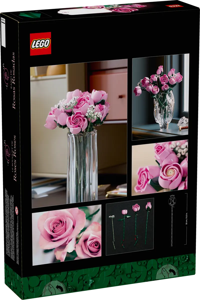 Lego Botanicals Bouquet of Pink Roses - 10374 - Image 18