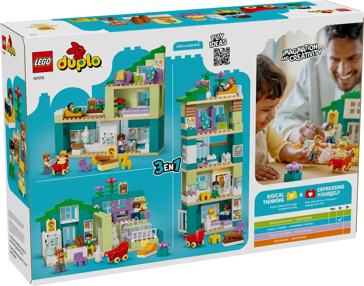 Lego Duplo 3 in 1 Modern Family House with Figures - 10470 - Image 13