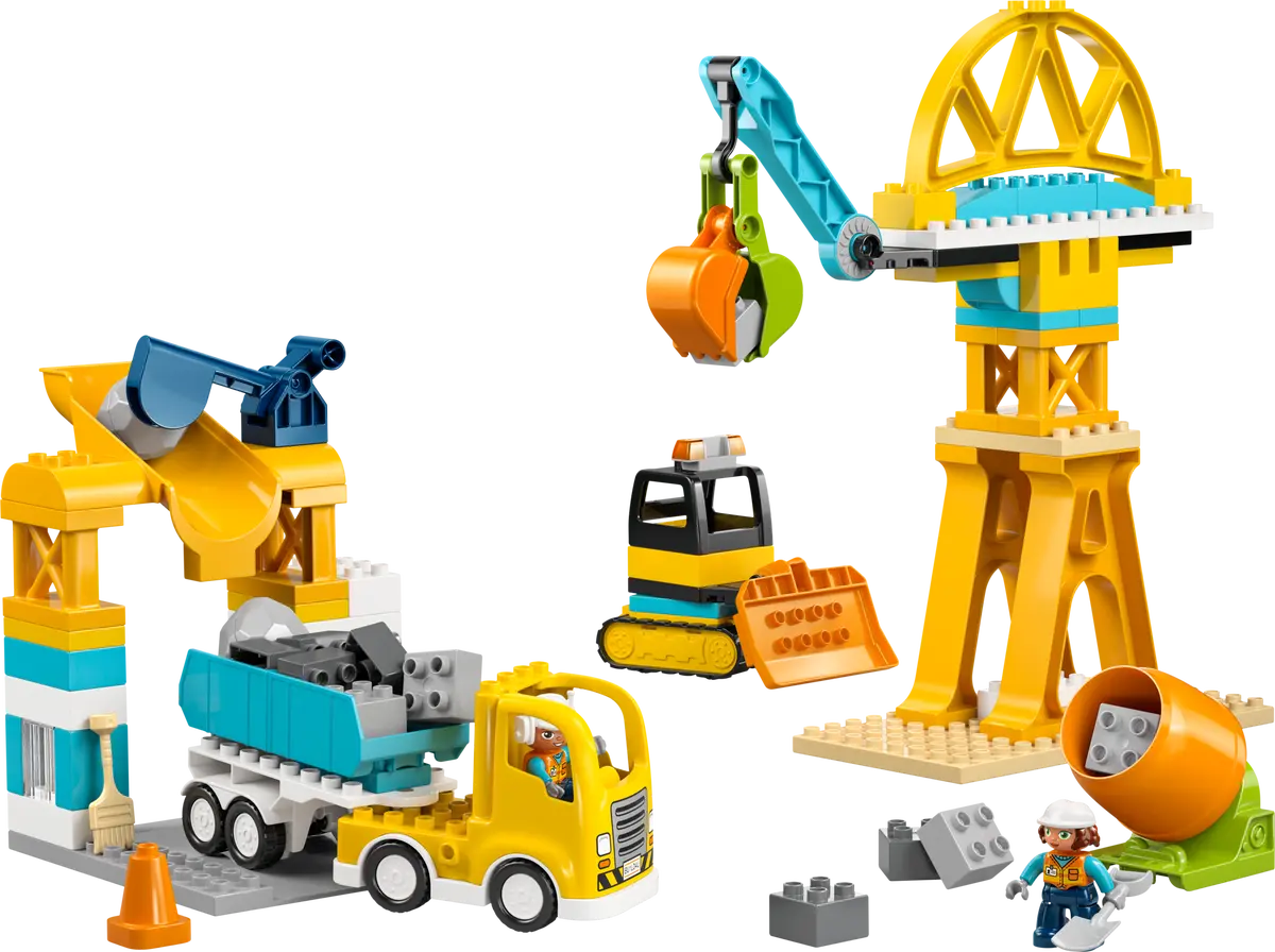 Lego Duplo 3 in 1 Construction Site and Vehicles - 10476 - Image 2