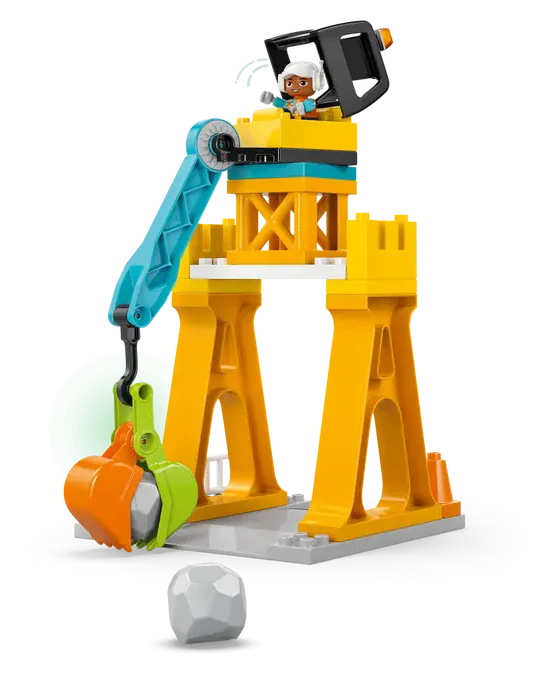 Lego Duplo 3 in 1 Construction Site and Vehicles - 10476 - Image 6