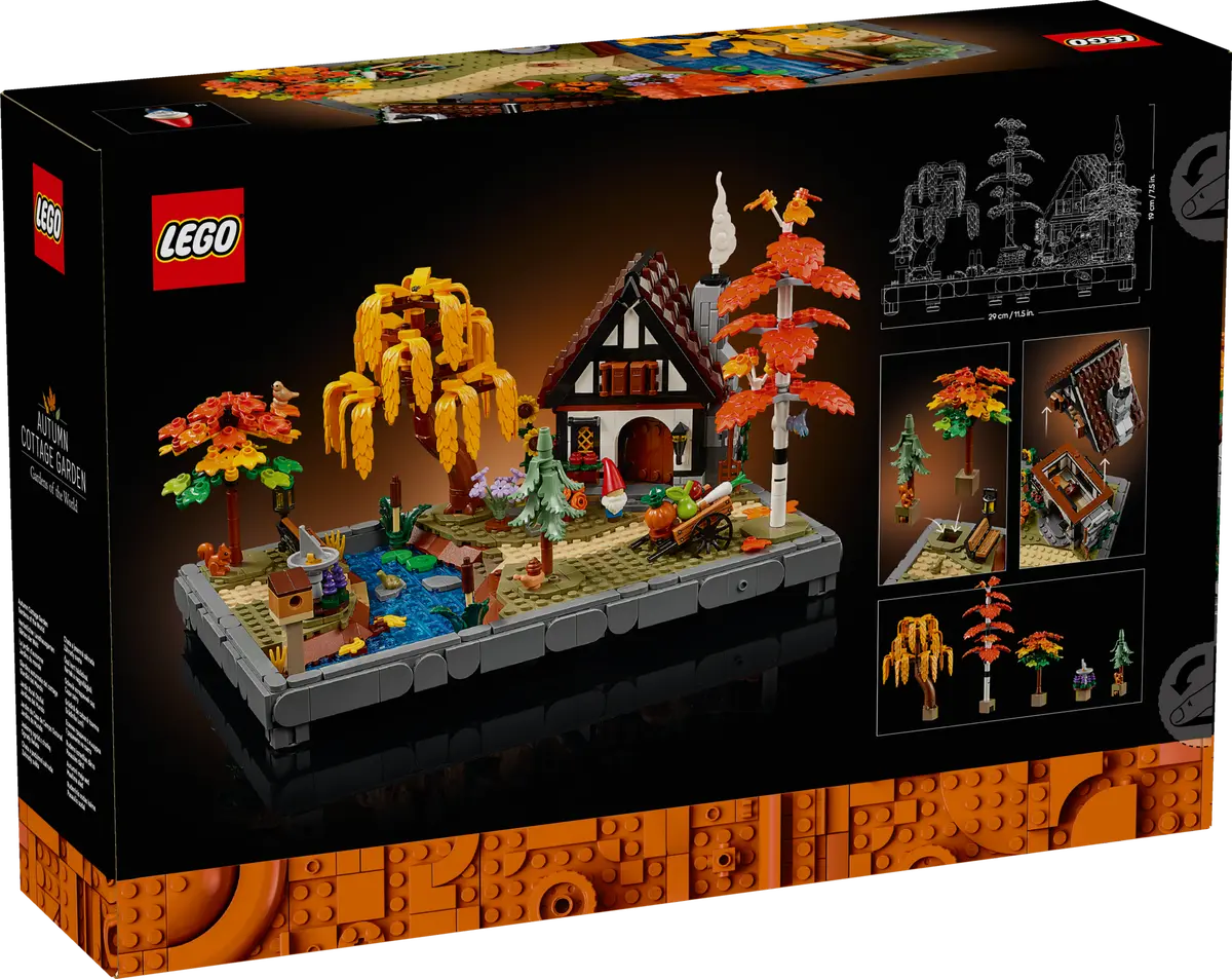 Lego Icons Autumn Cottage Garden - 11372 - Image 16