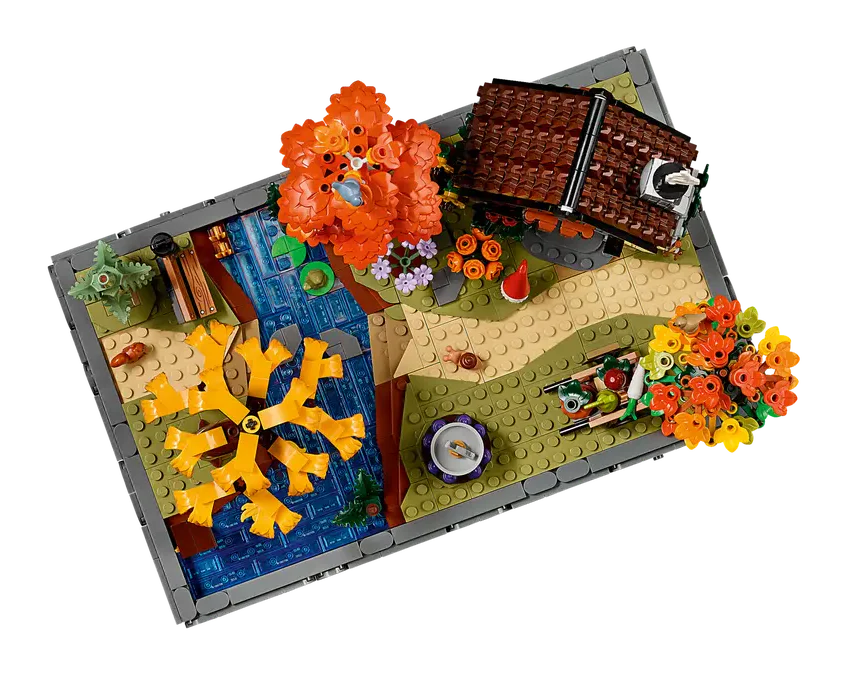 Lego Icons Autumn Cottage Garden - 11372 - Image 4