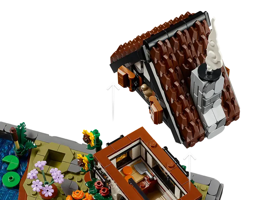 Lego Icons Autumn Cottage Garden - 11372 - Image 5