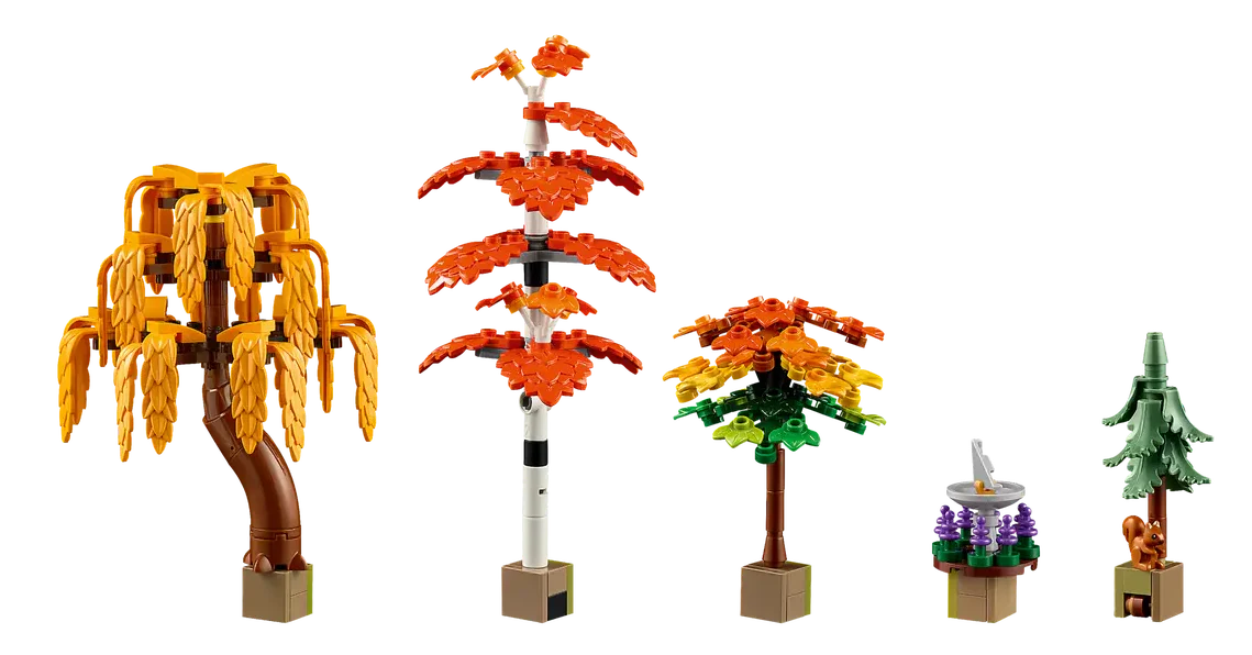Lego Icons Autumn Cottage Garden - 11372 - Image 7
