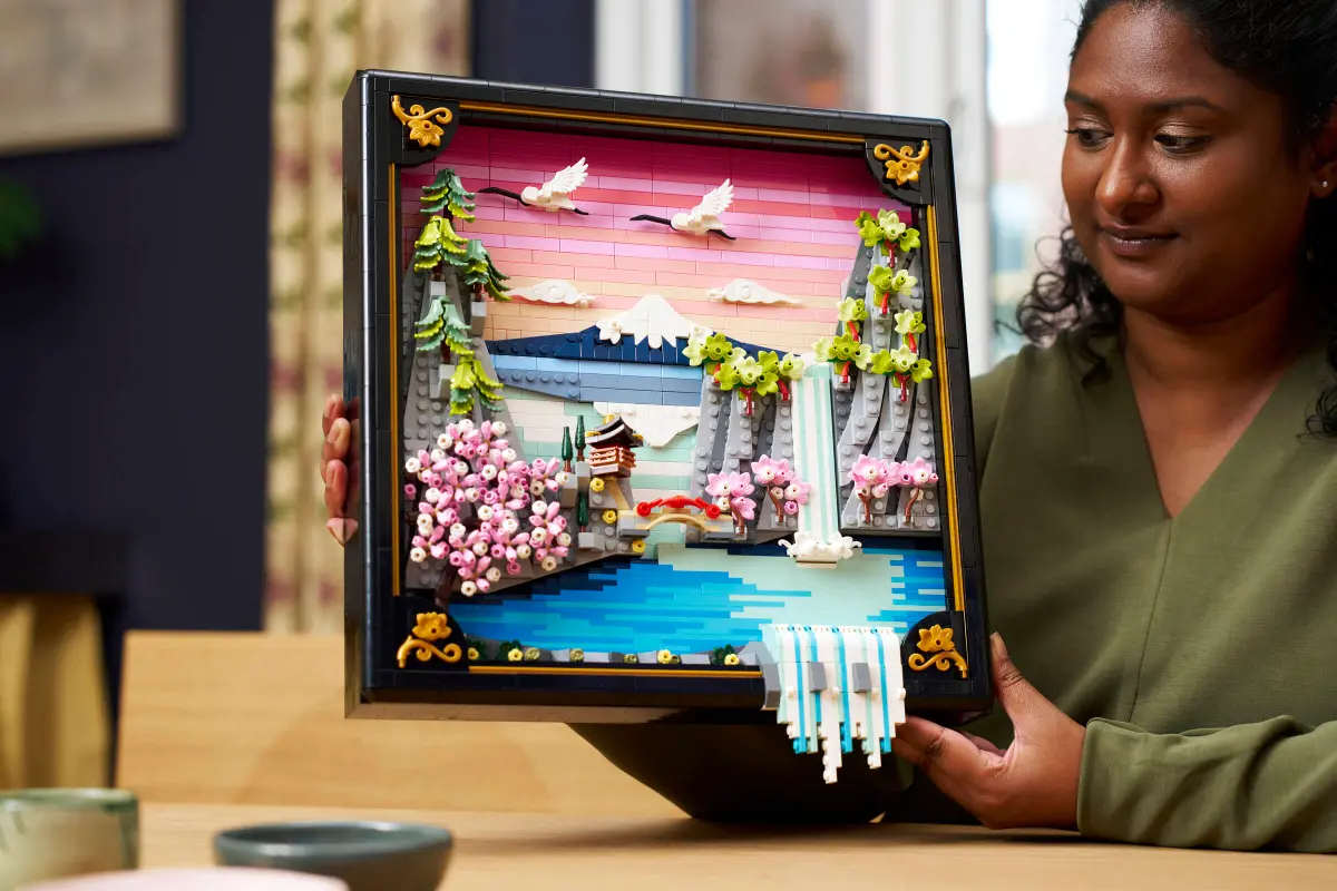 Lego Art Japanese Cherry Blossom Landscape - 31218 - Image 5