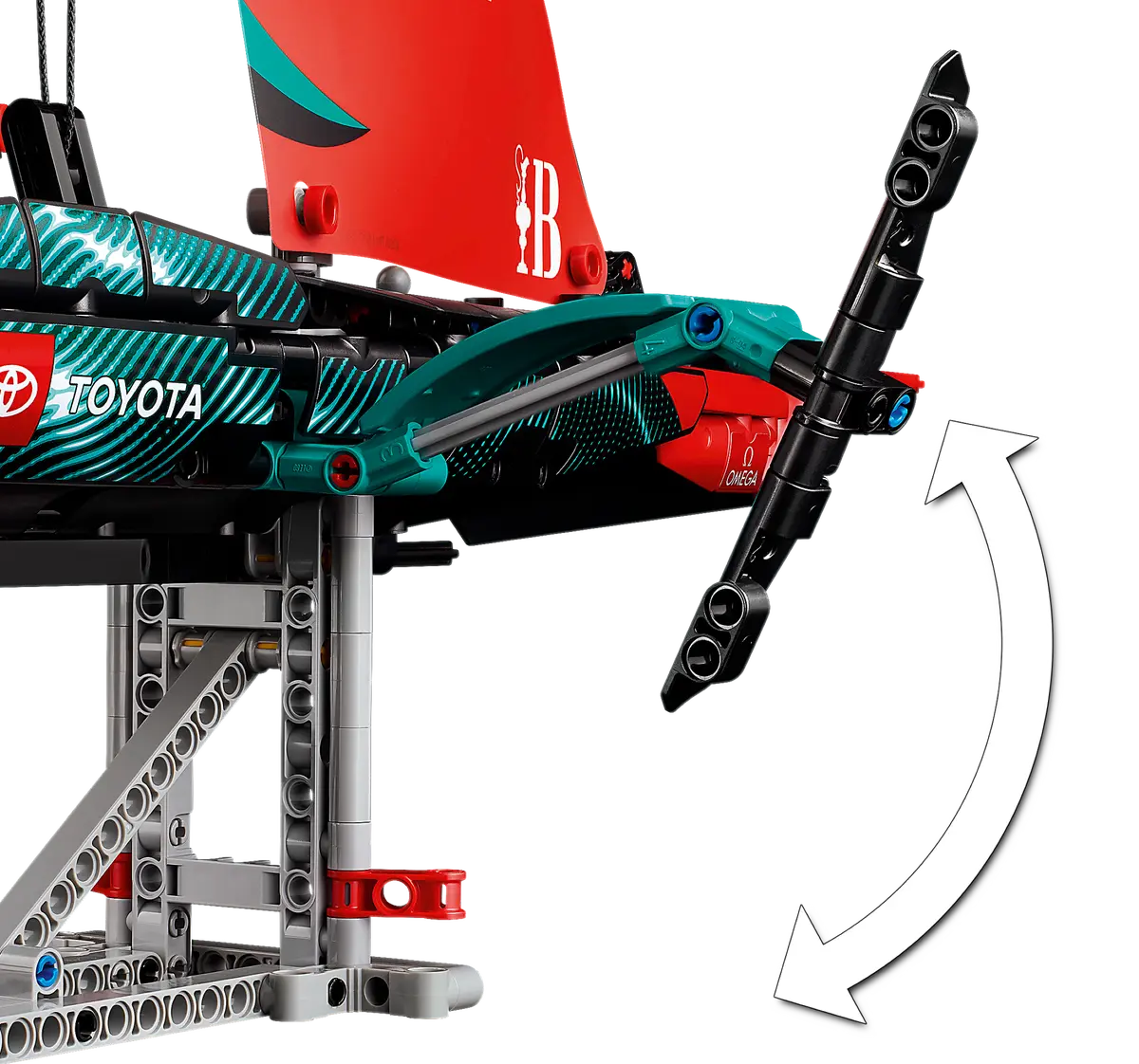 Lego Technic Emirates Team New Zealand AC75 Yacht - 42174 - Image 8