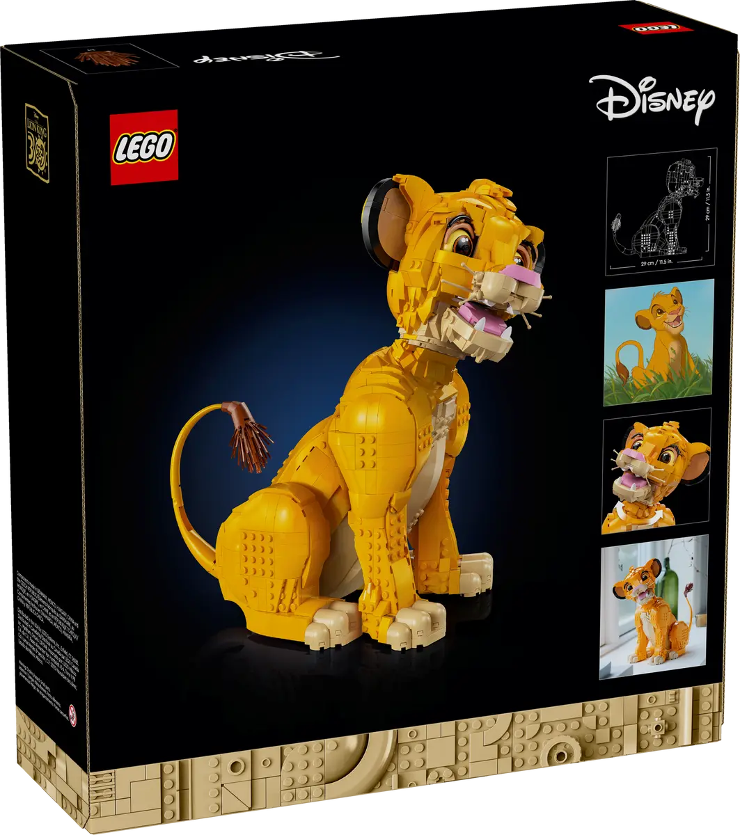 Lego Disney Young Simba the Lion King - 43247 - Image 8