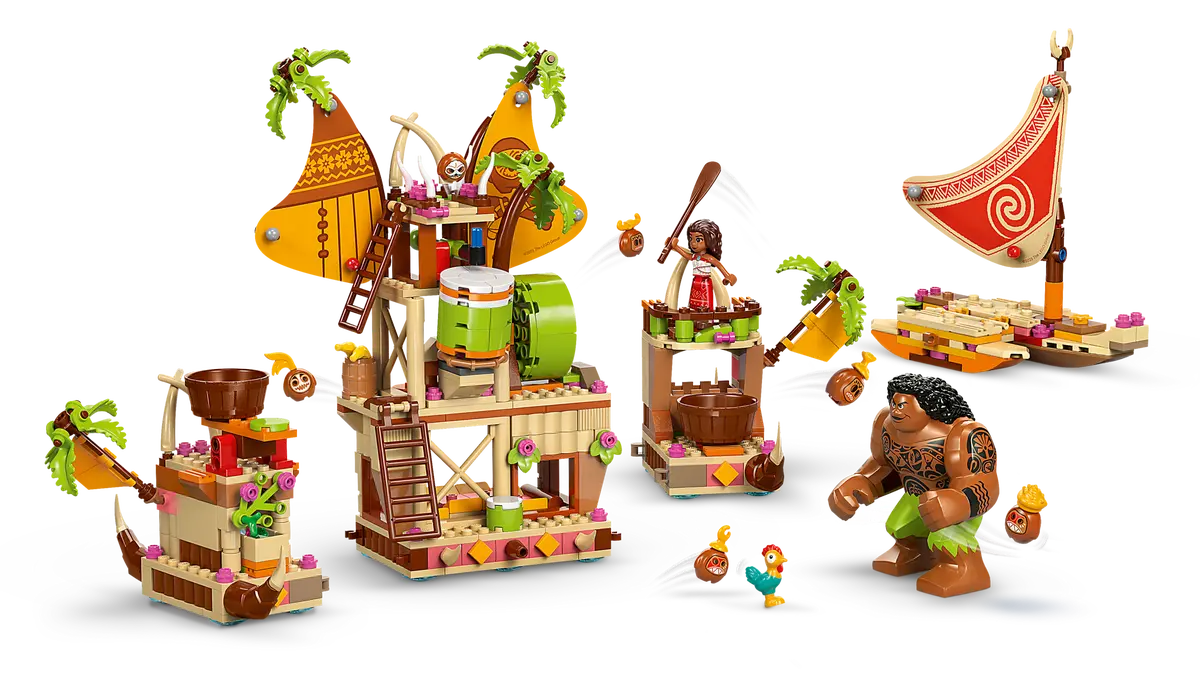 Lego Disney Moana 2 Kakamora Barge - 43258 - Image 3