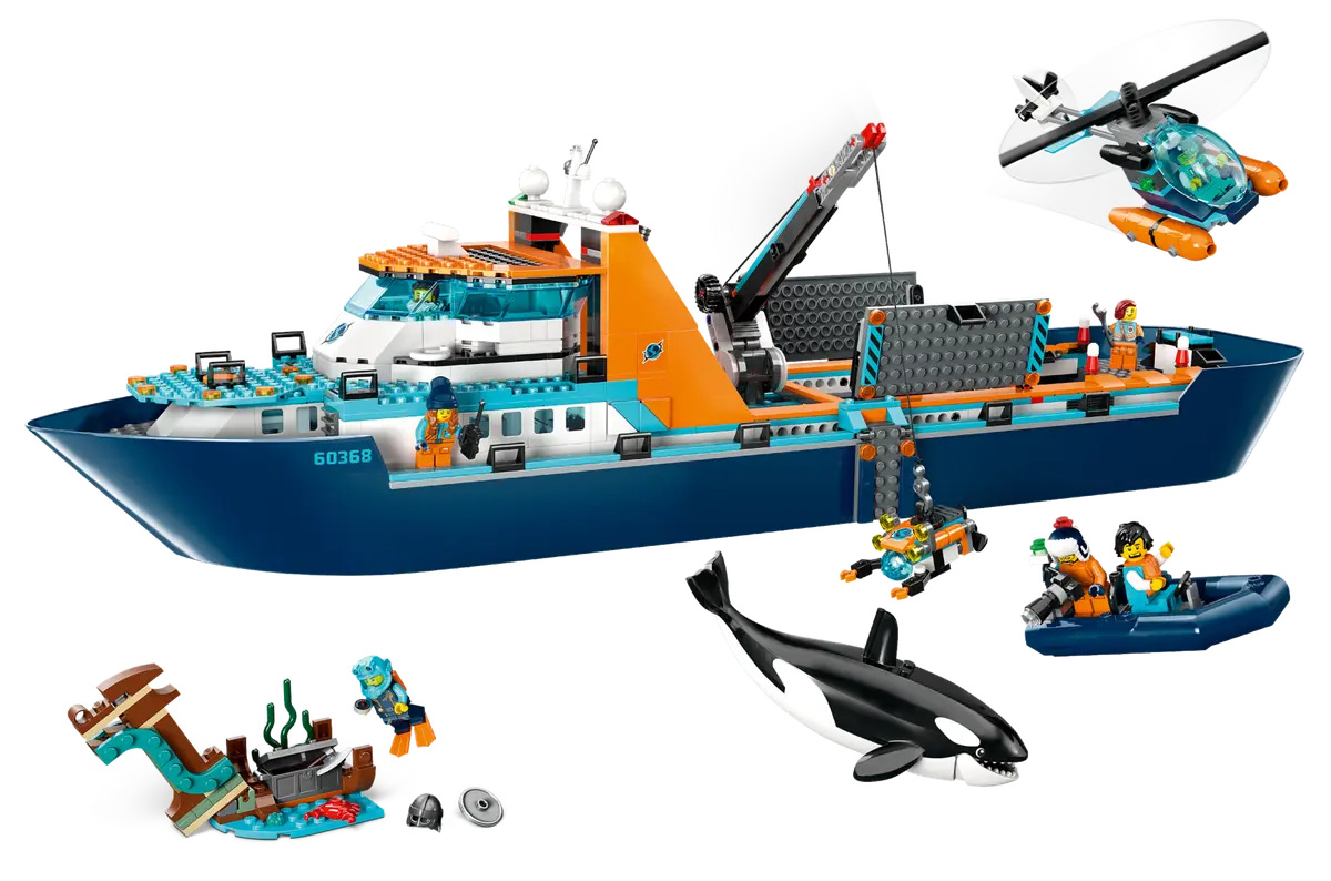 Lego City Arctic Explorer Ship - 60368 - Image 3