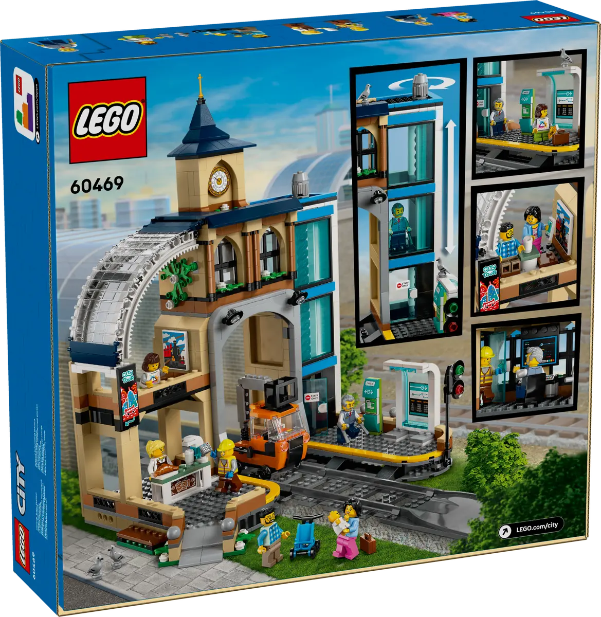 Lego City Central Train Station - 60469 - Image 11