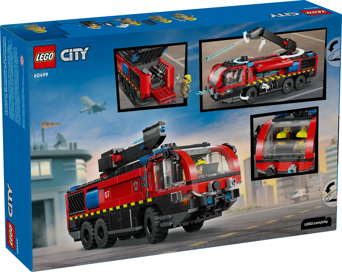 Lego City Airport Fire Truck - 60499 - Image 13
