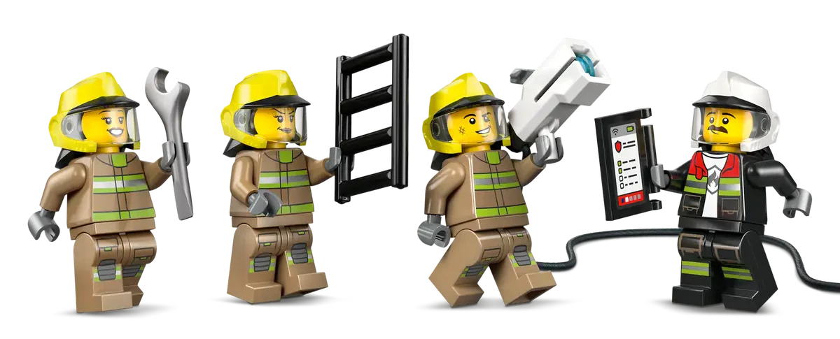 Lego City Airport Fire Truck - 60499 - Image 7