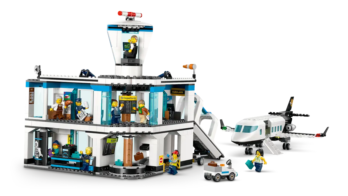 Lego City Airport with Airplane - 60502 - Image 3