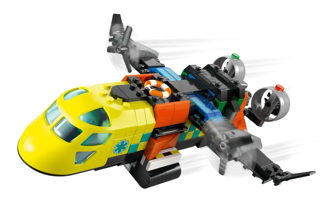 Lego City Airplane, Service Truck & Hovercraft Remix - 60505 - Image 3