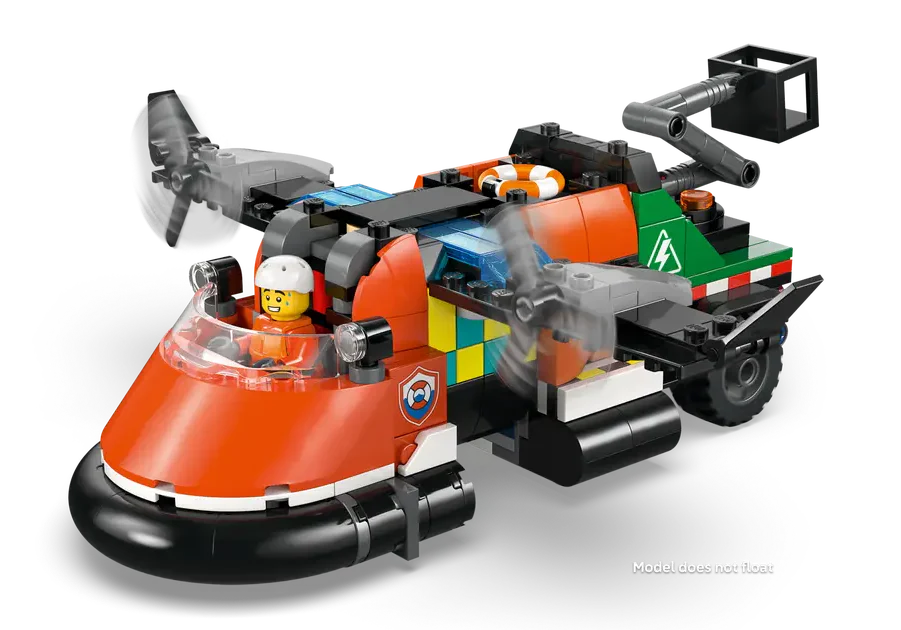 Lego City Airplane, Service Truck & Hovercraft Remix - 60505 - Image 5