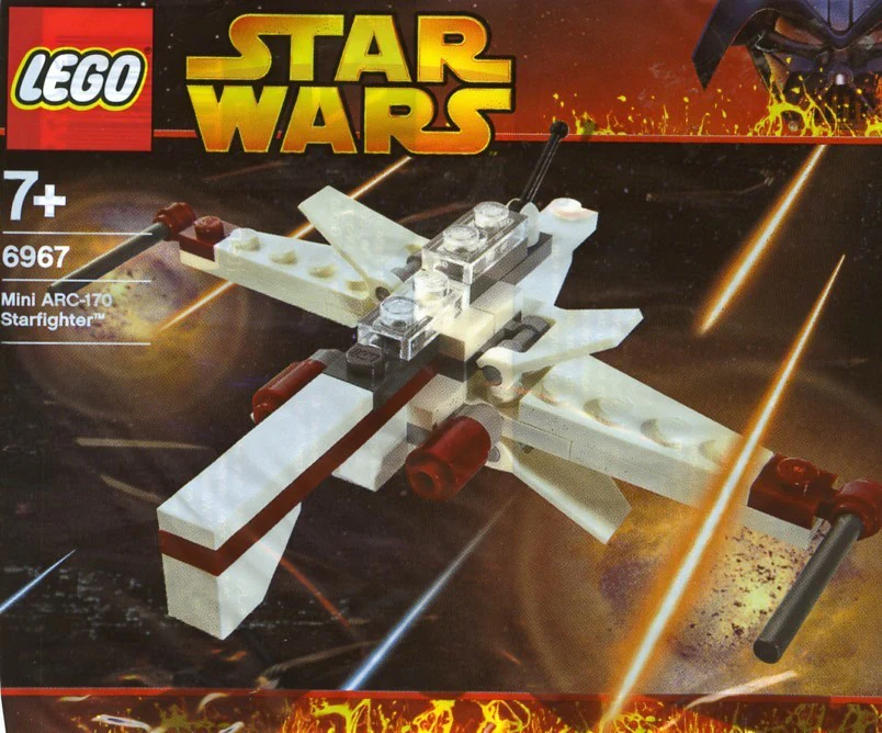 Pre-Owned Lego Star Wars Mini ARC-170 (GWP) - 6967 - Image 2