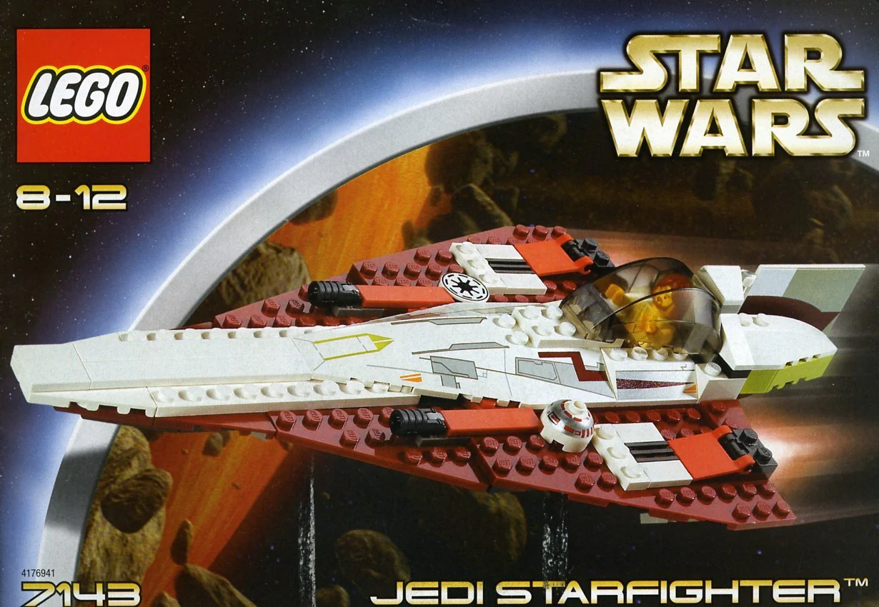 Pre-Owned Lego Star Wars Jedi Starfighter - 7143 - Image 2