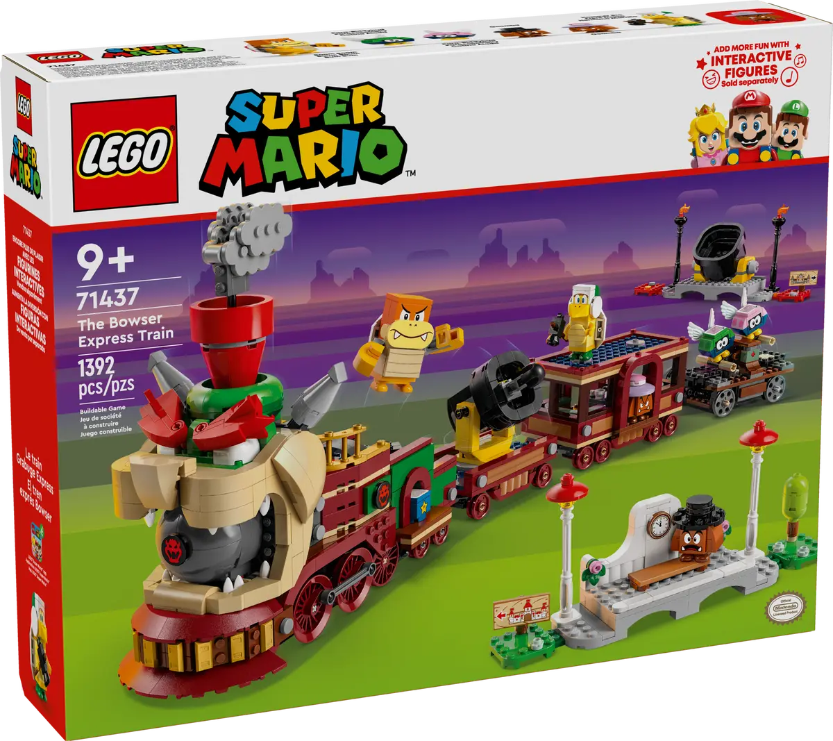 Lego Super Mario™ The Bowser Express Train - 71437 - Image 2