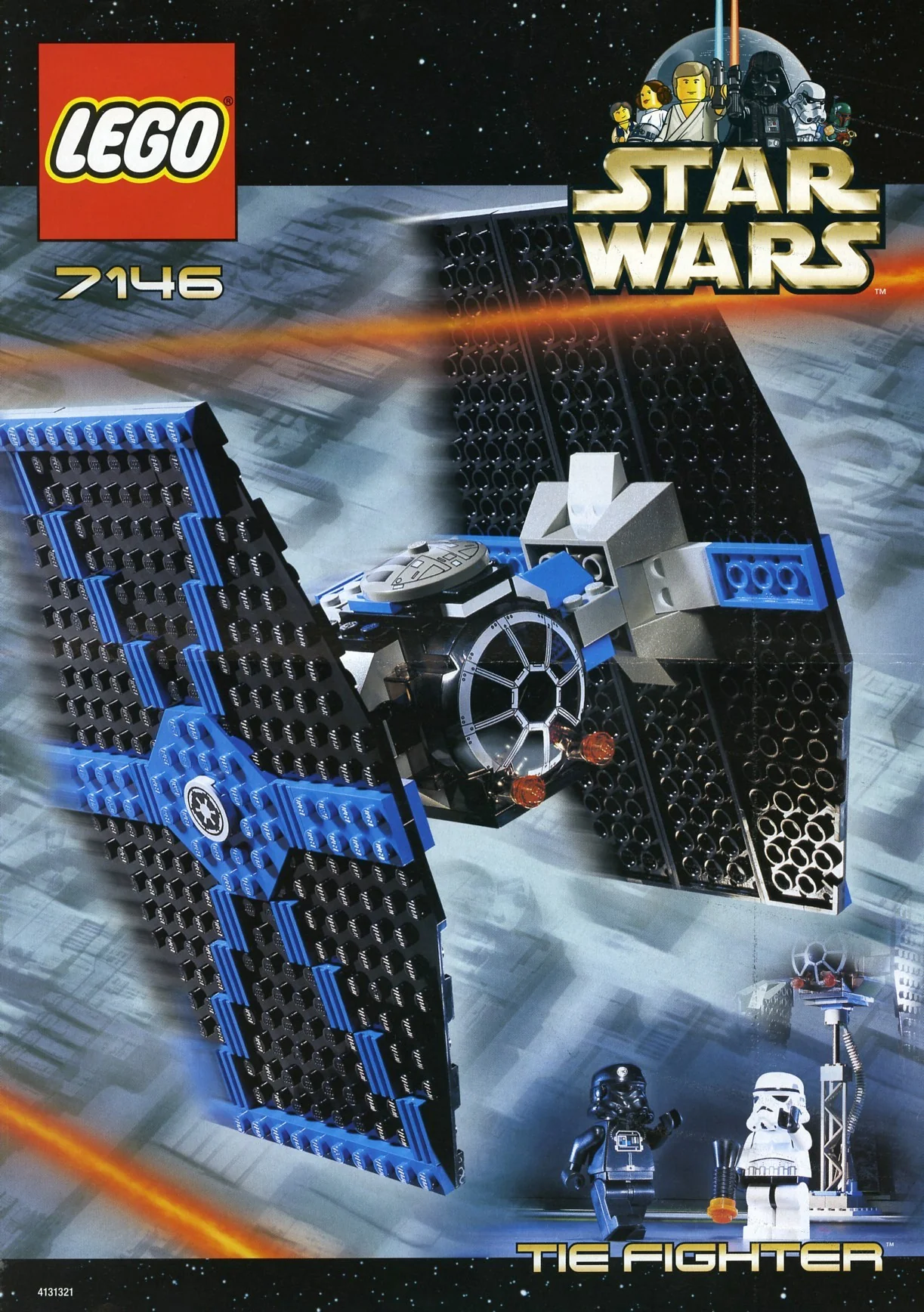 Pre-Owned Lego Star Wars TIE Fighter - 7146 - Image 2