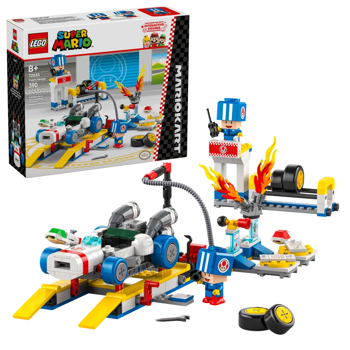Lego Super Mario™ Mario Kart™ – Toad's Garage - 72035