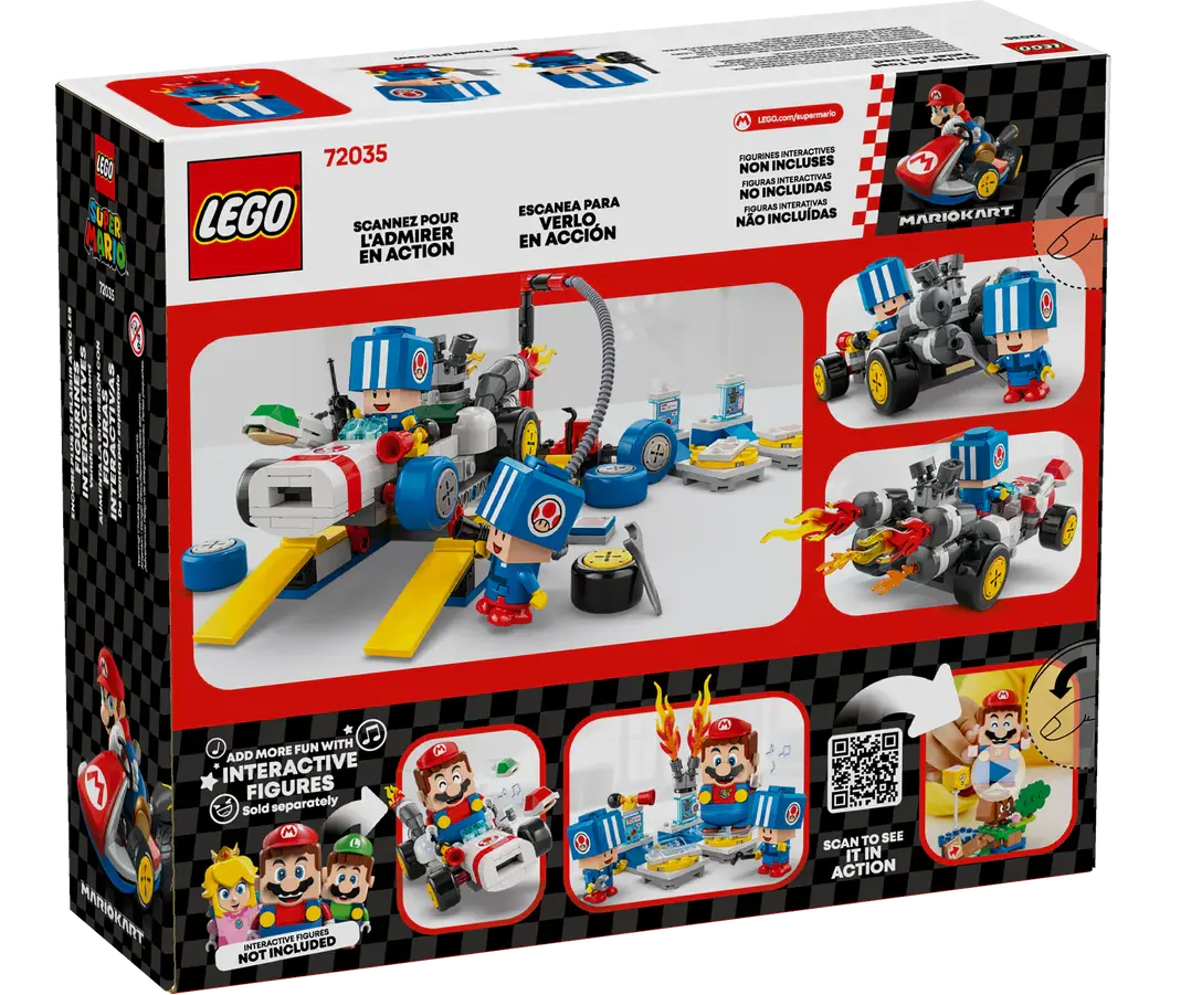 Lego Super Mario™ Mario Kart™ – Toad's Garage - 72035 - Image 10