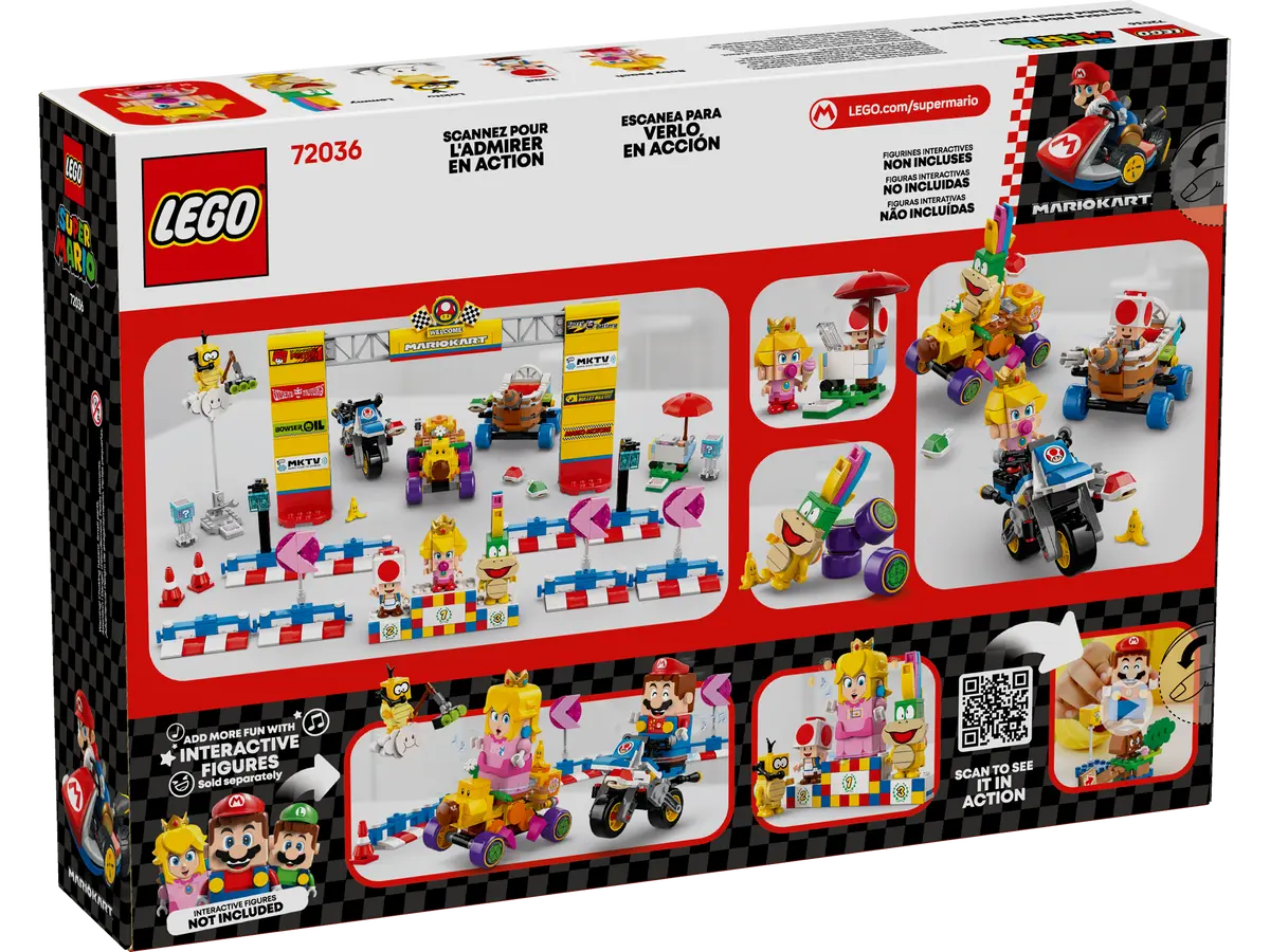 Lego Super Mario™ Mario Kart™ – Baby Peach & Grand Prix Set - 72036 - Image 9