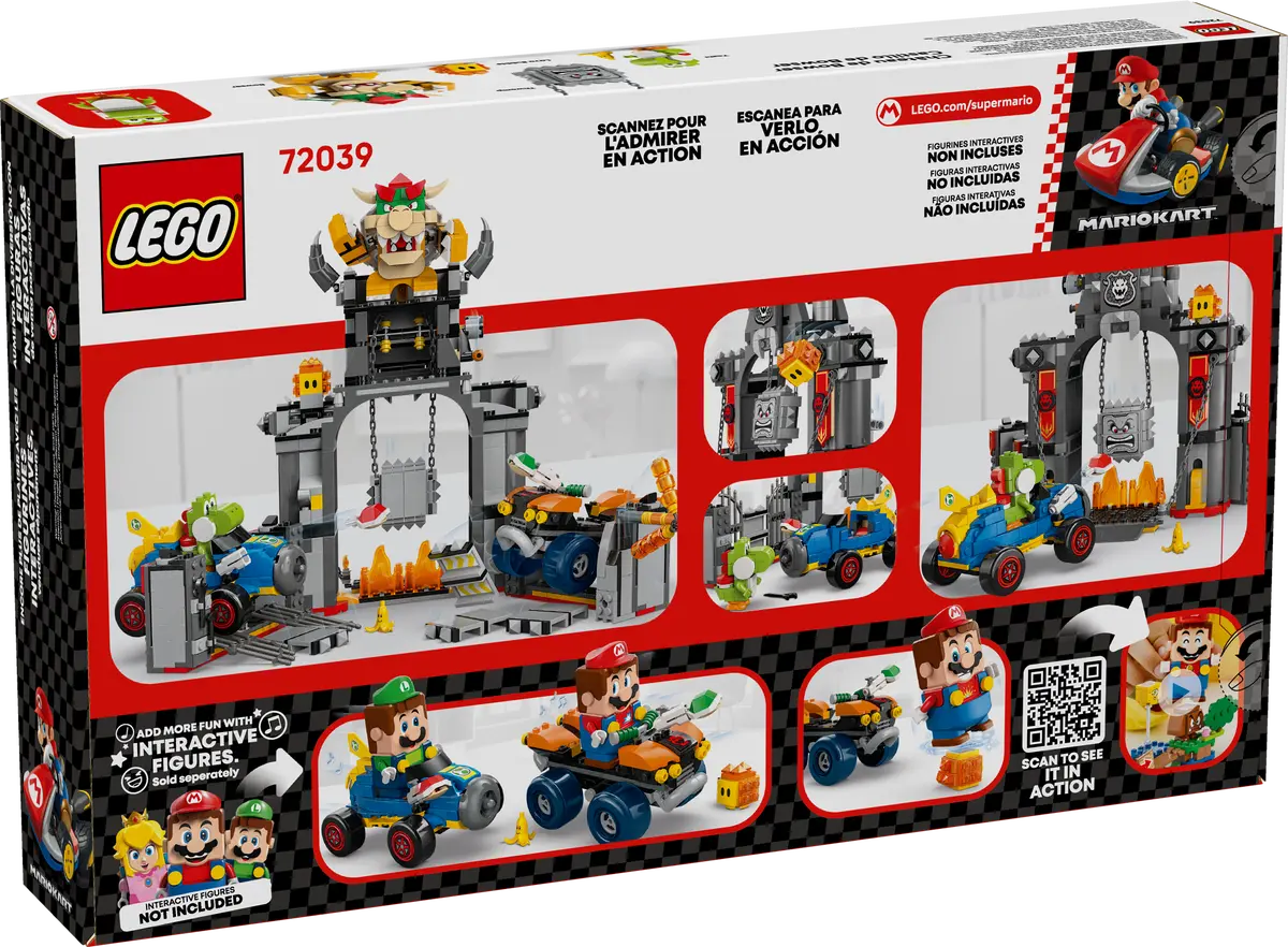 Lego Super Mario™ Mario Kart™ – Bowser's Castle - 72039 - Image 11