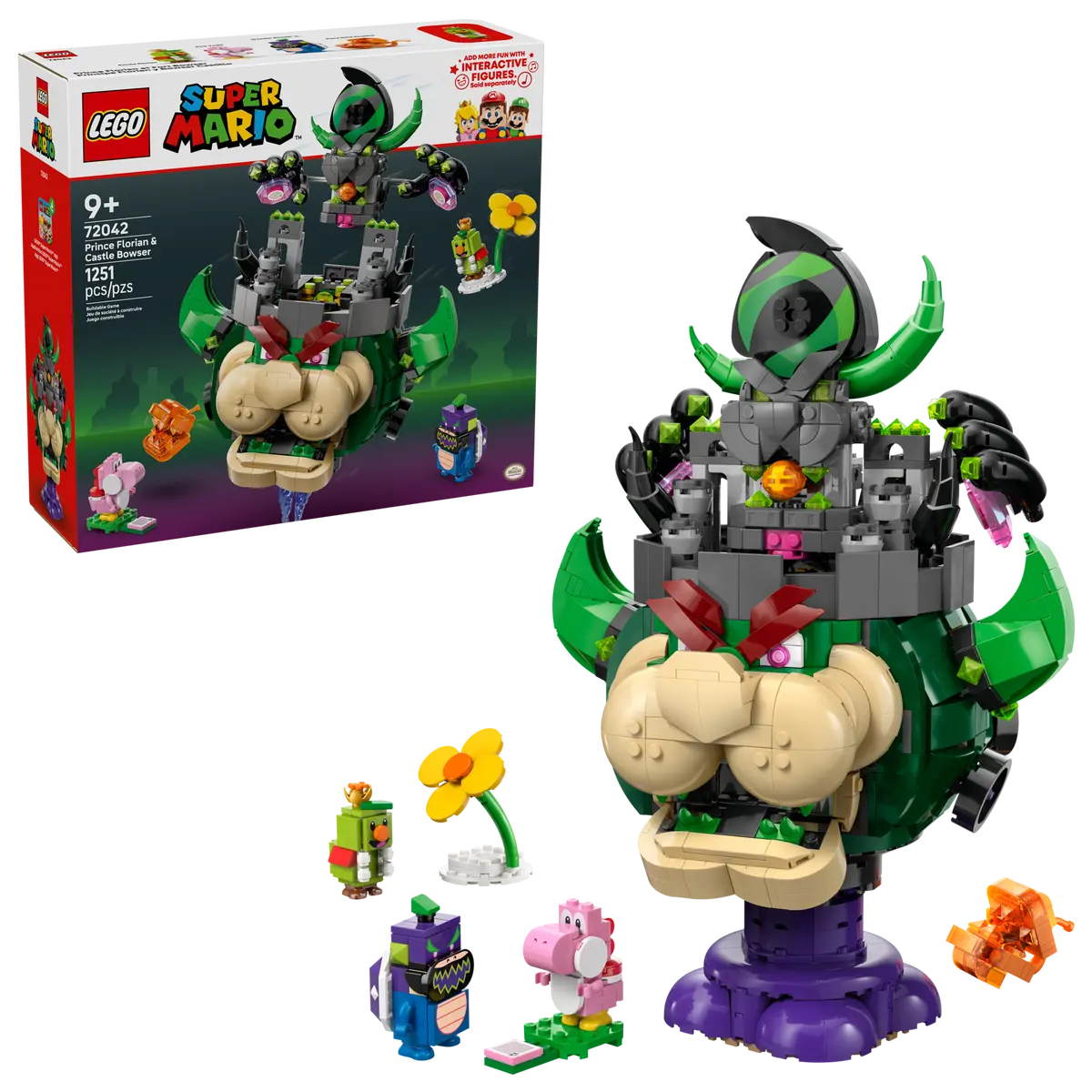 Lego Super Mario™ Prince Florian & Castle Bowser - 72042