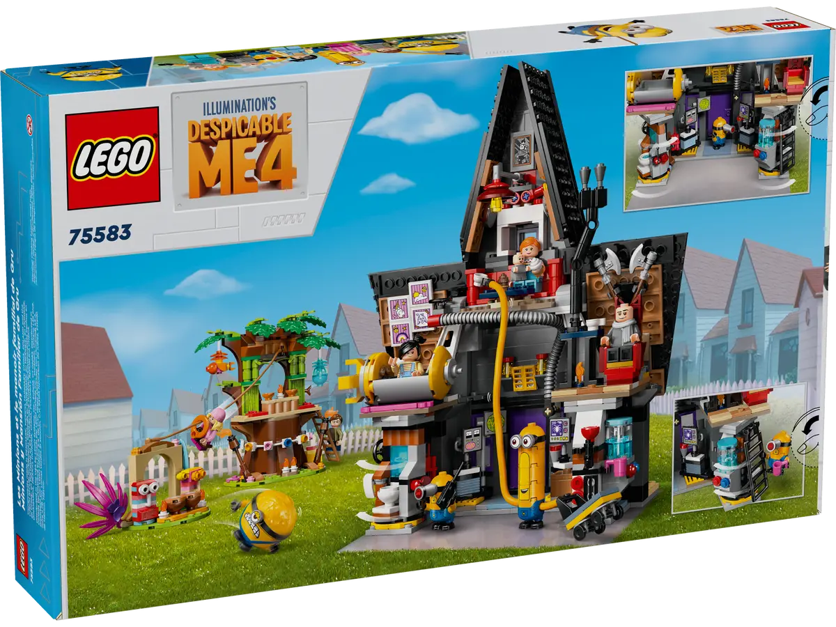 Lego Despicable Me 4 Minions and Gru's Family Mansion - 75583 - Image 9